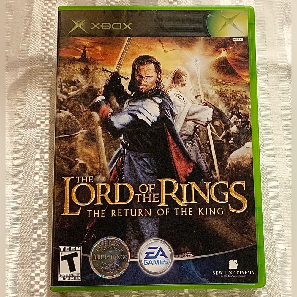 The Lord Of The Rings: The Return Of The King Original XBOX Video Game